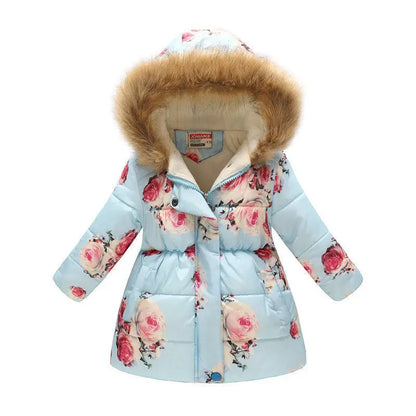 Winter Child Jackets Cotton Padded Coat Angel Wishes