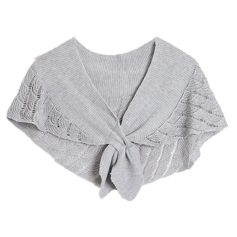 Women's Thin Fashion Wool Knitted Hollow Shawl - Angel Wishes