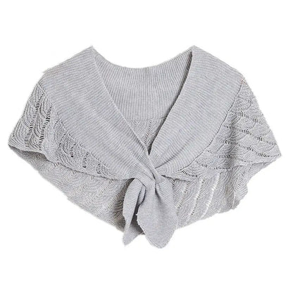 Women's Thin Fashion Wool Knitted Hollow Shawl - Angel Wishes