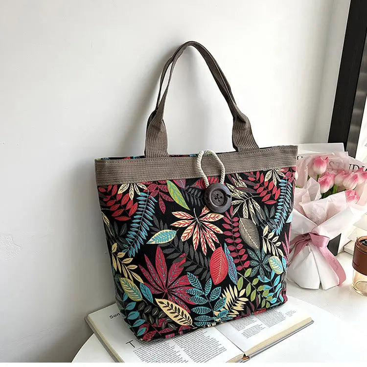 Ethnic Style Tote Bag - Angel Wishes