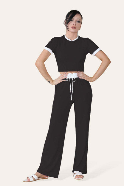 Loungewear Set: Trousers and Top for Ultimate Comfort Angel Wishes