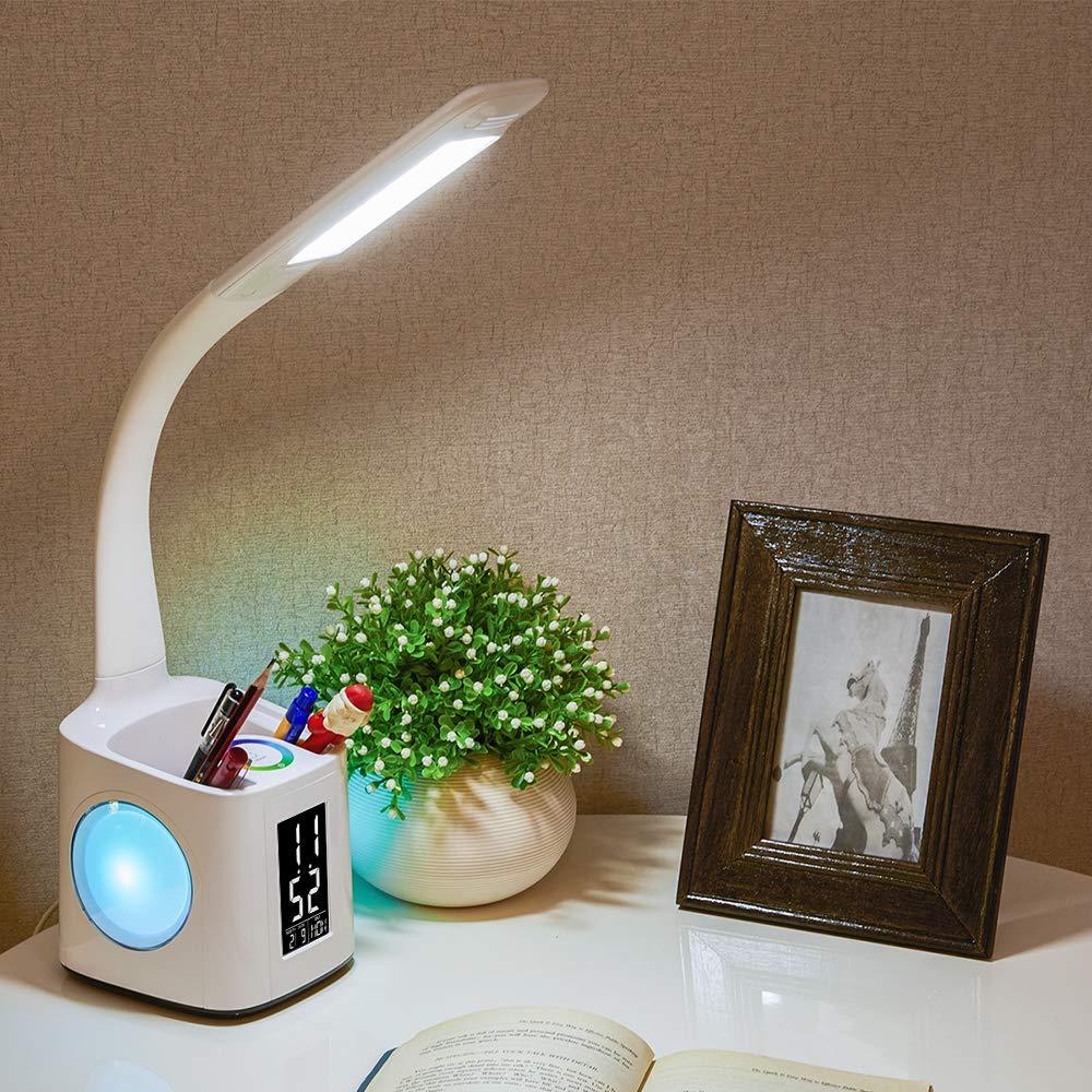 Study LED Desk Lamp USB Charging Port Angel Wishes