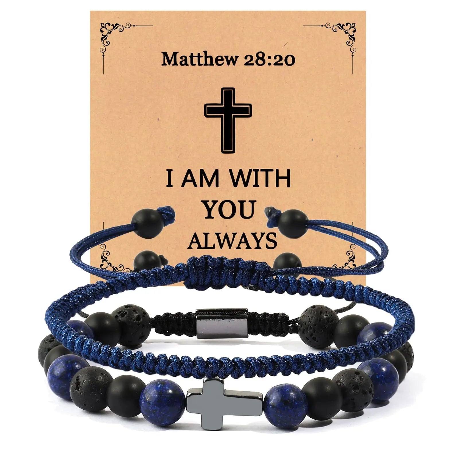 Hand-woven Bracelet Set - Angel Wishes