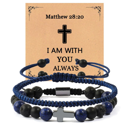 Hand-woven Bracelet Set - Angel Wishes