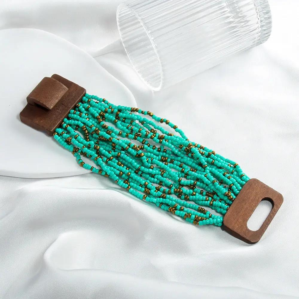 Multi-layer Elastic Stringed Beads Bracelet - Angel Wishes