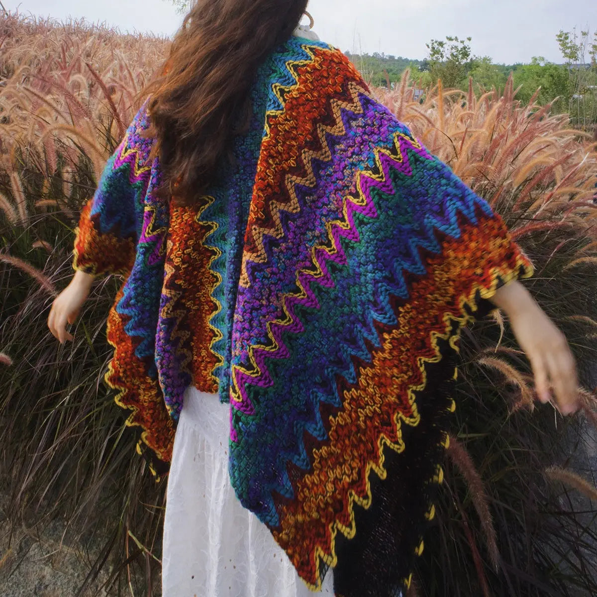 Ethnic Style Warm Vacation Art Travel Shawl Photography Angel Wishes