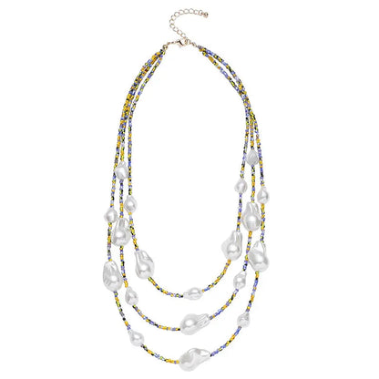 Unique Baroque Necklace - Angel Wishes