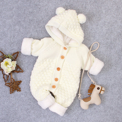 Baby Knitted Jumpsuit Angel Wishes