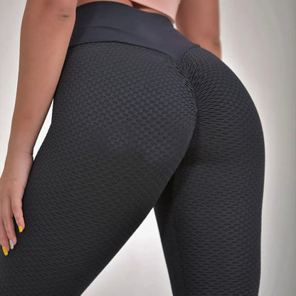 Plaid Leggings Fitness Yoga Pants Women's Seamless High Waist Breathable Gym Leggings Angel Wishes