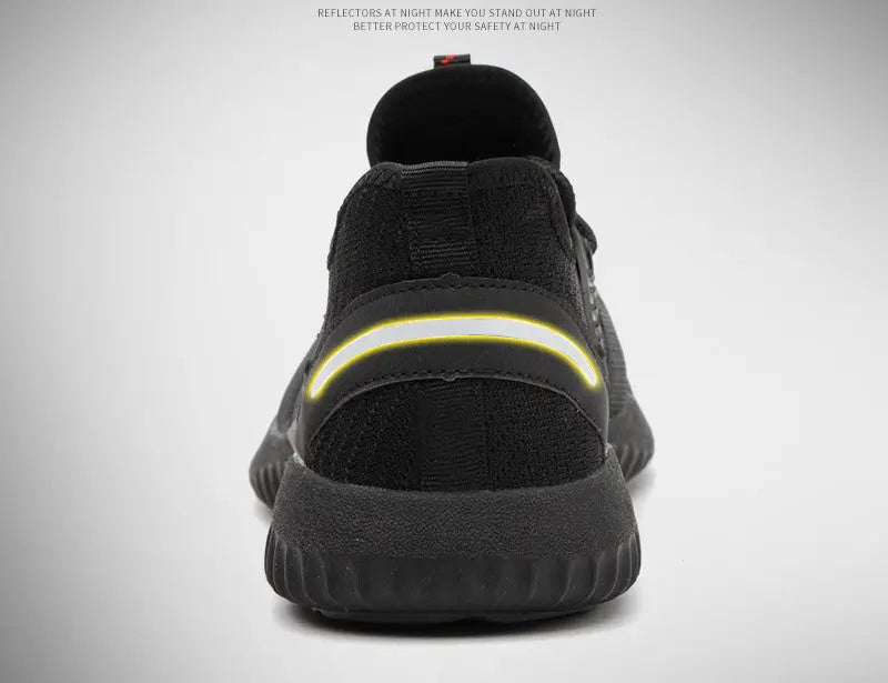 Breathable Safety Shoes Anti-smashing Work Safety Shoes Angel Wishes