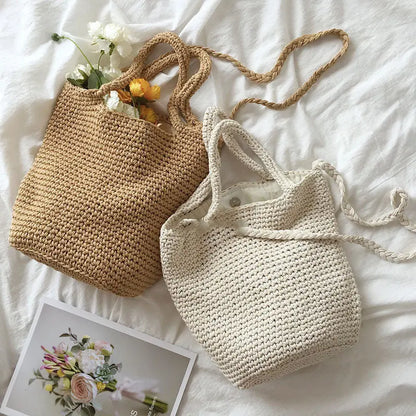 Cotton Woven Bag Shoulder Bag Angel Wishes