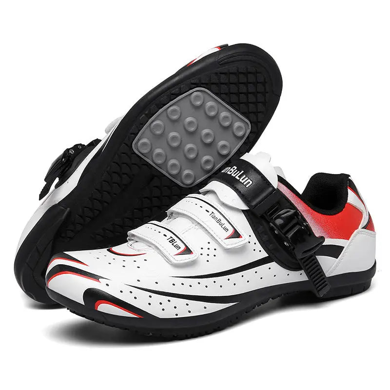 Outdoor Non-lock Cycling Shoes, Rubber Sole Men And Women Couple All-terrain Cycling Shoes Angel Wishes