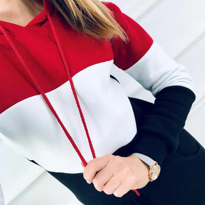 Women's Sportswear Women's Sportswear Fashion Autumn Hooded Casual Suit Tracksuit Women Angel Wishes