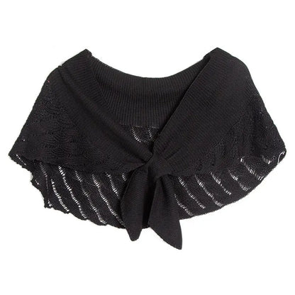 Women's Thin Fashion Wool Knitted Hollow Shawl - Angel Wishes