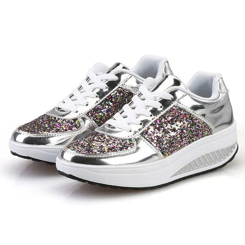 Sequin women's sneakers Angel Wishes