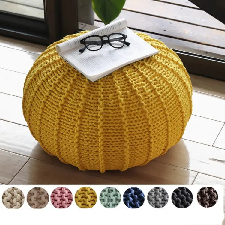 Home Decor Hand Knitted Lazy Sofa Pouf Angel Wishes