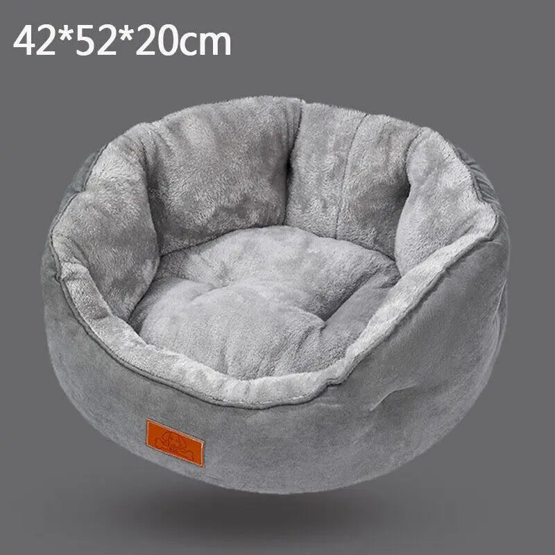 Dog Bed Cat Beds Soft Washable Fleece Puppy Cushion Warm Pet Basket Dog Bed Angel Wishes