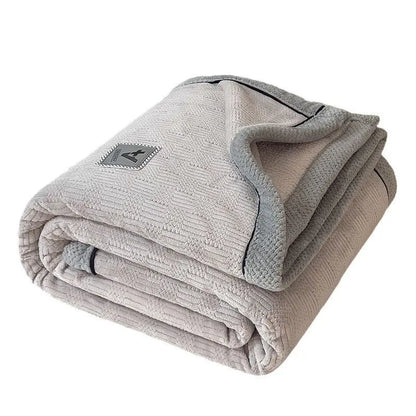 Knitted Blanket Velvet Blanket Coral Fleece Air-conditioning Blanket Angel Wishes