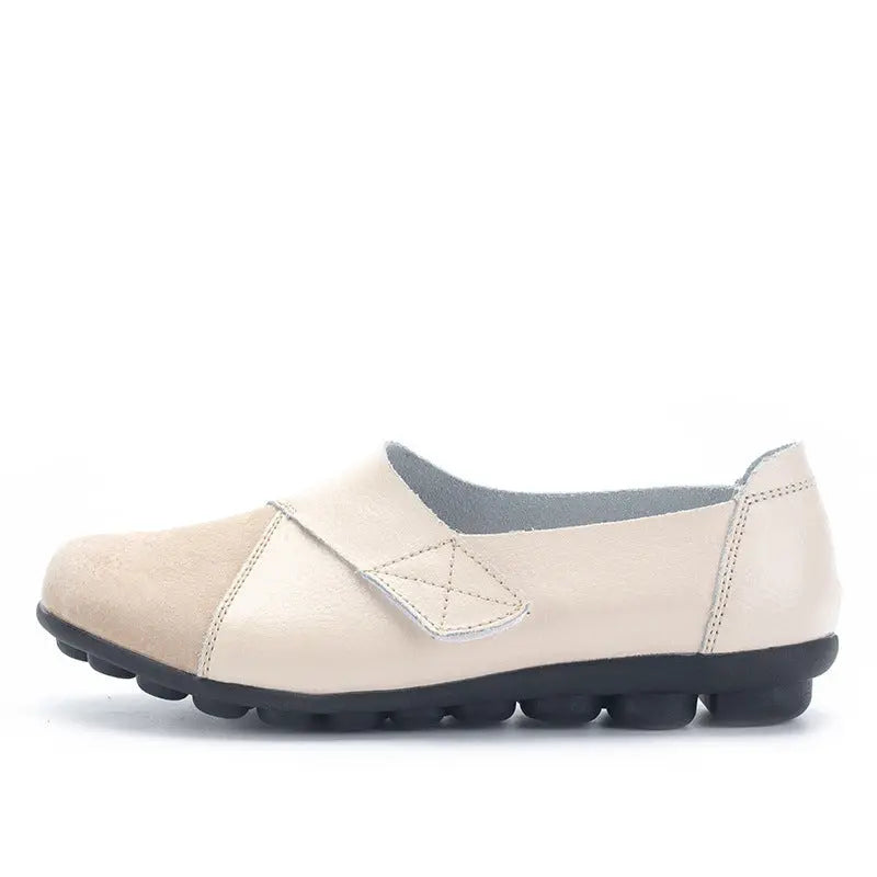 Women Loafers Patchwork Soft Sole Flat Shoes Angel Wishes