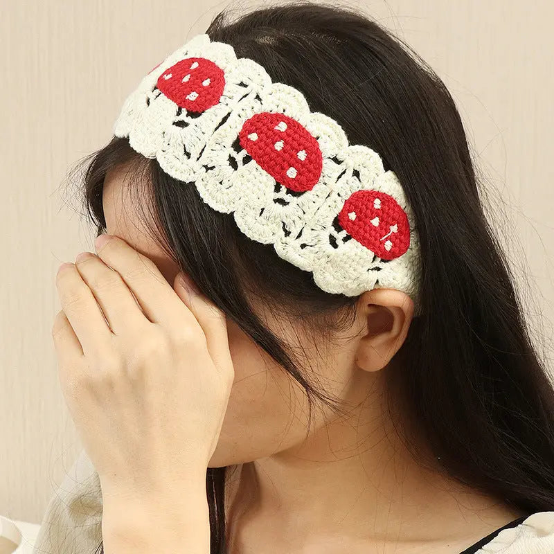 Knitted Wool Headwrap Headband Hair Accessories Angel Wishes