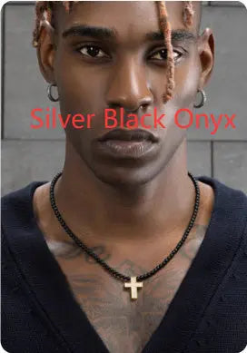 Men's Women Hip-hop Retro Pearl Necklace Angel Wishes