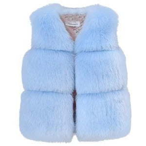 NEW Baby Girl Winter Vest Coats Angel Wishes