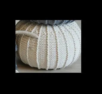 Home Decor Hand Knitted Lazy Sofa Pouf Angel Wishes