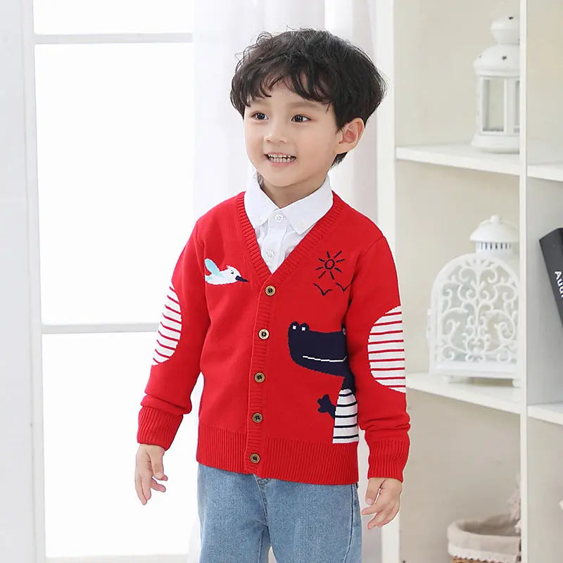 Boys cardigan sweater Angel Wishes