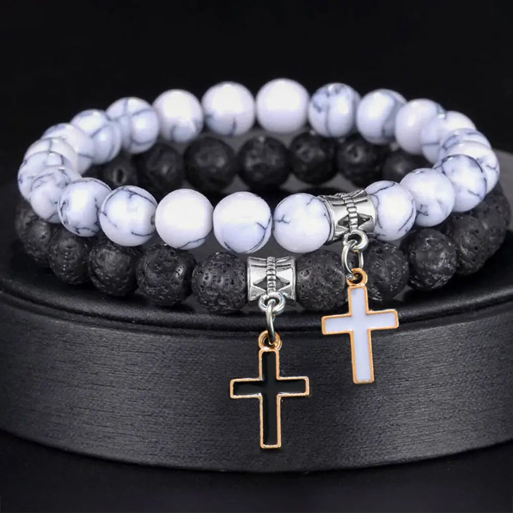 Fashion Cross Bracelet Angel Wishes