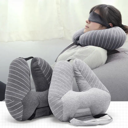 Travel pillow foam particle pillow u-shapedcervical neck pillow lumbar pillow Angel Wishes