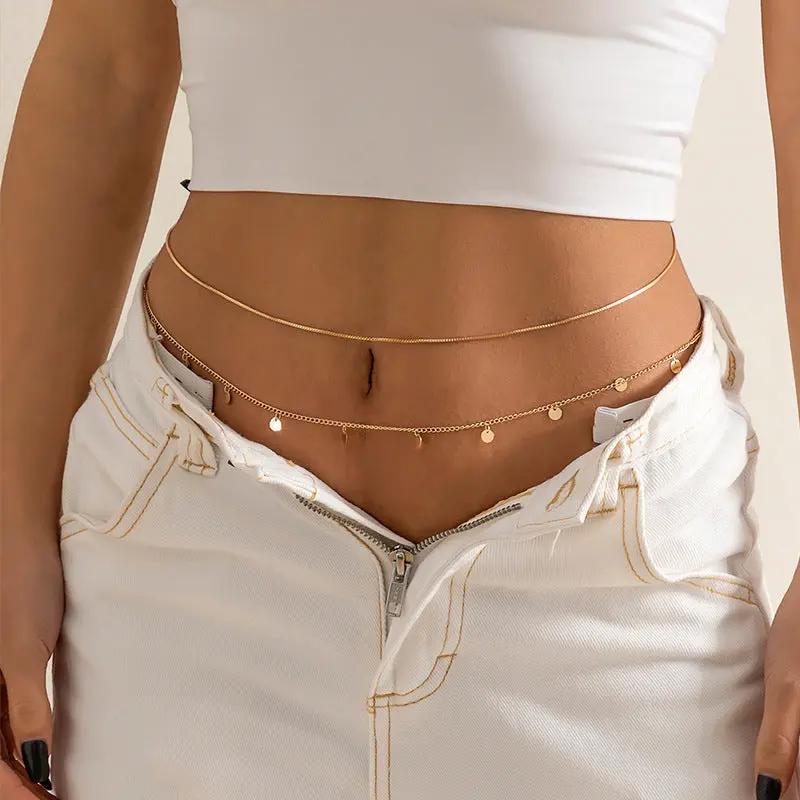 Double-layer Waist Chain Angel Wishes