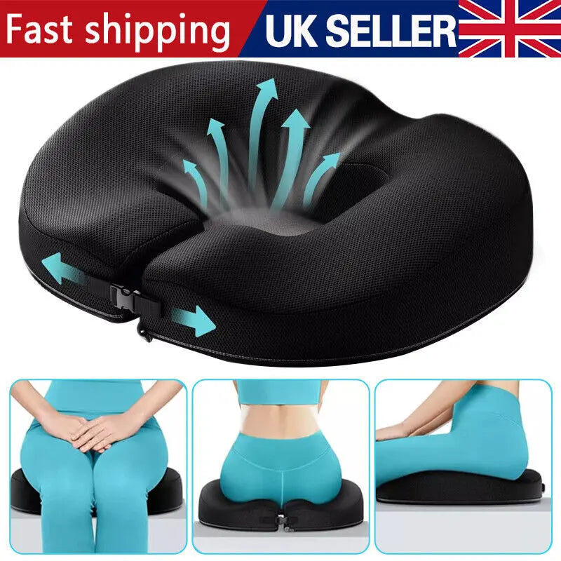 Donut Cushion For Hemorrhoids Coccyx Cushion Tailbone Orthopaedics Pain Relief B Angel Wishes