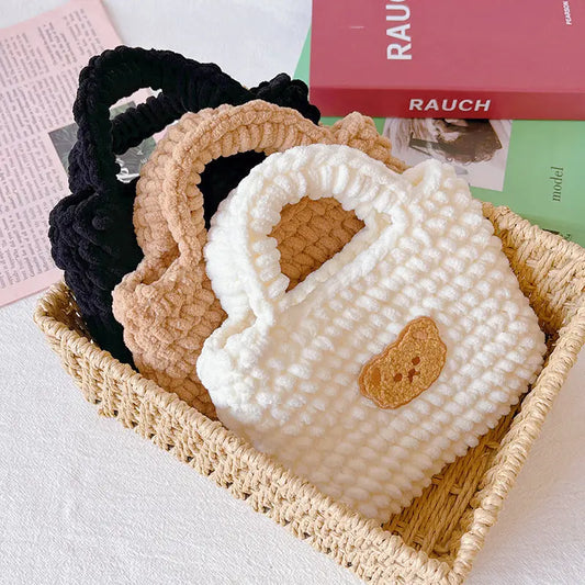 Cute Hand-woven Handbag Angel Wishes