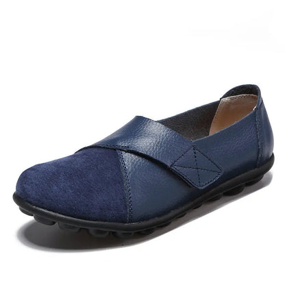 Women Loafers Patchwork Soft Sole Flat Shoes Angel Wishes