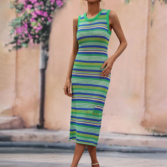 Fashion Striped Knitwear - Angel Wishes