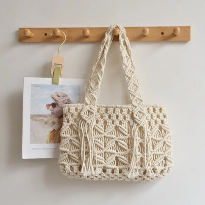 Cotton Hand-woven Bag Angel Wishes