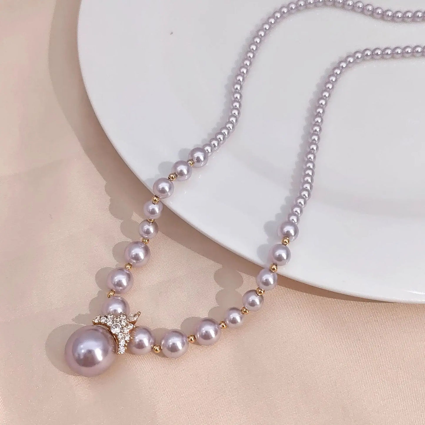 Stylish Clavicle Chain - Angel Wishes