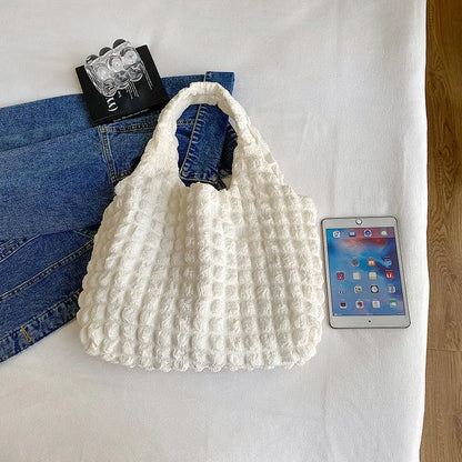 Cute Pleated Shoulder Bags Angel Wishes