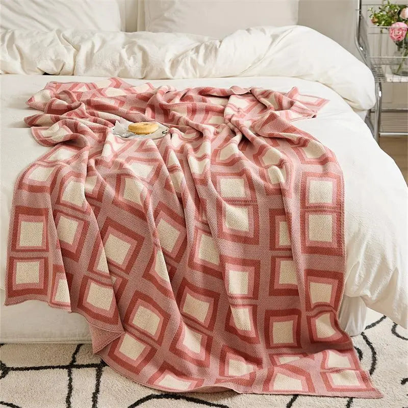 Four Seasons Nordic Cotton Blanket Angel Wishes