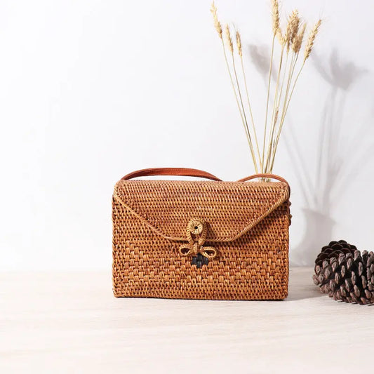 Summer Envelope Pack Picnic Vacation Ladies Straw Angel Wishes