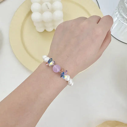 Fashion Crystal Pendant Women's Bracelet Angel Wishes