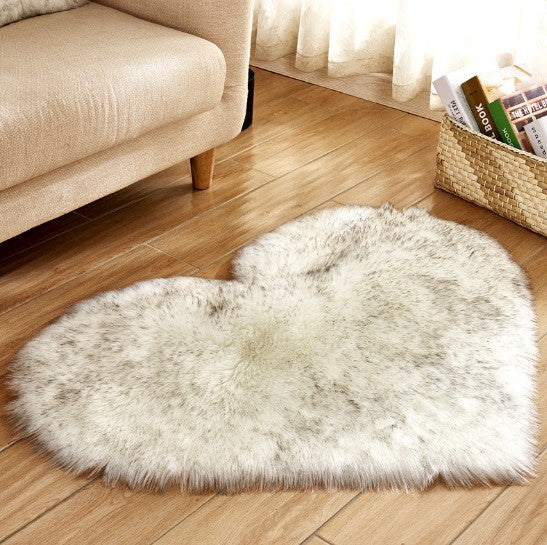 Plush Heart Shaped Carpet Angel Wishes