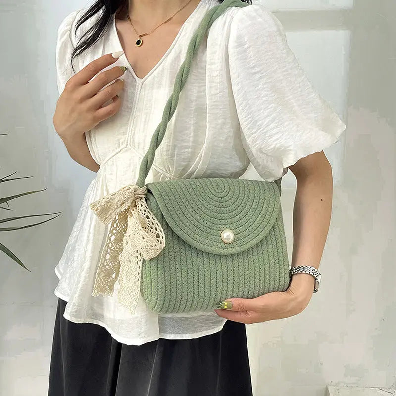 Fashion Woven Bags Angel Wishes