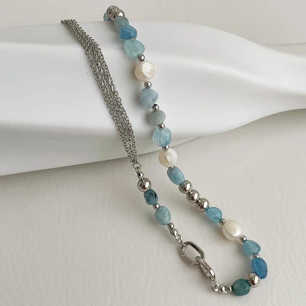 Baroque Natural Freshwater Pearls Necklace Angel Wishes