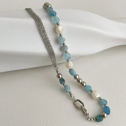 Baroque Natural Freshwater Pearls Necklace Angel Wishes