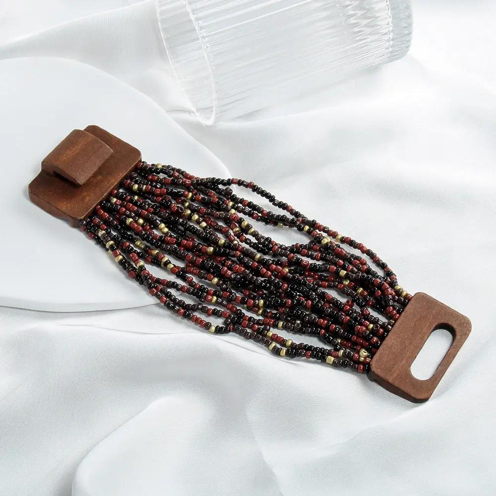 Multi-layer Elastic Stringed Beads Bracelet - Angel Wishes