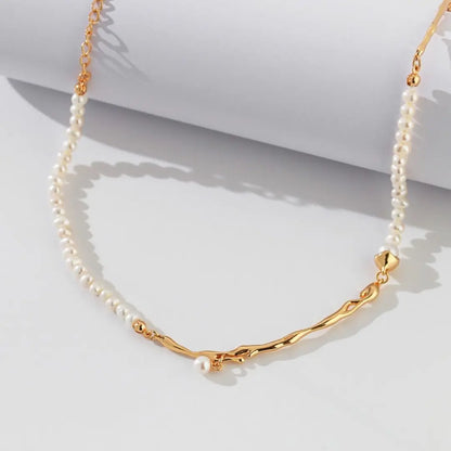 Fashionable Jewelry Pearl Necklace - Angel Wishes