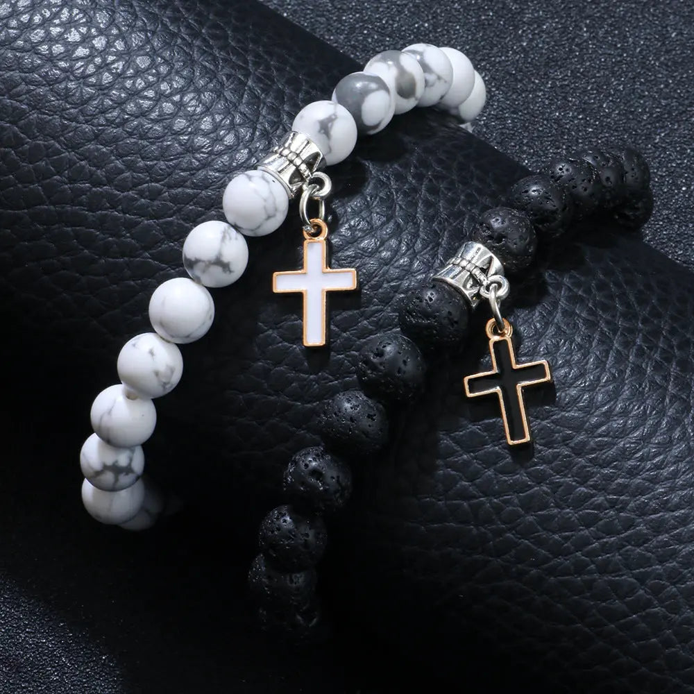 Fashion Cross Bracelet Angel Wishes