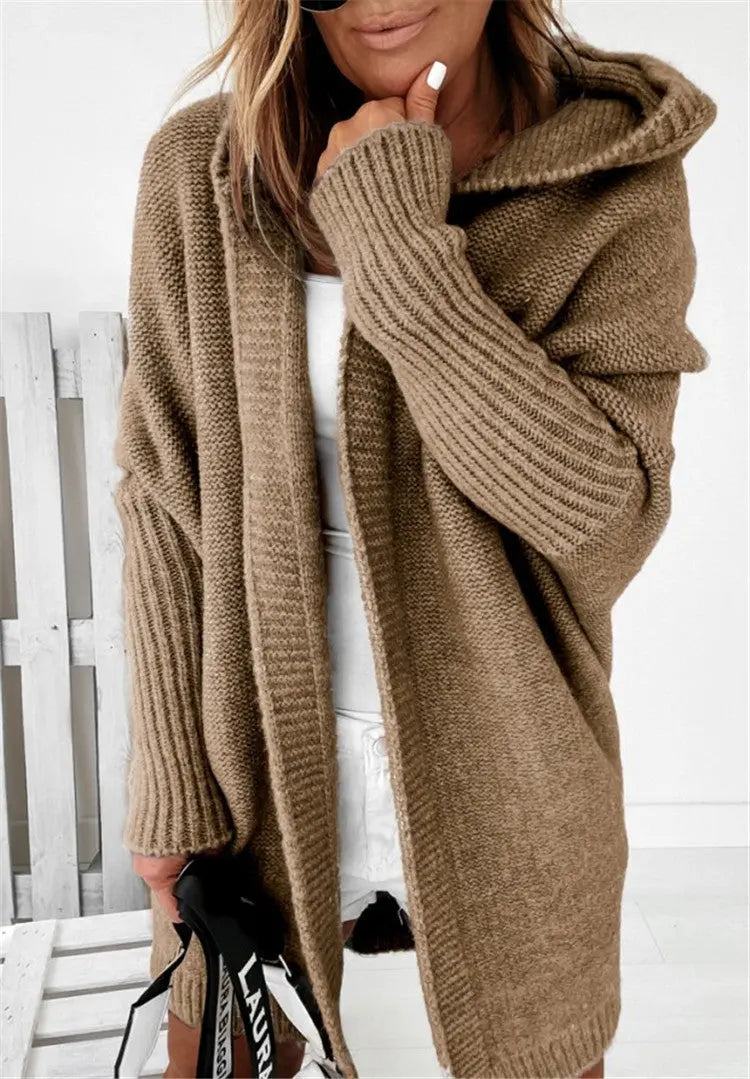 Knitted Hooded Cardigan Angel Wishes