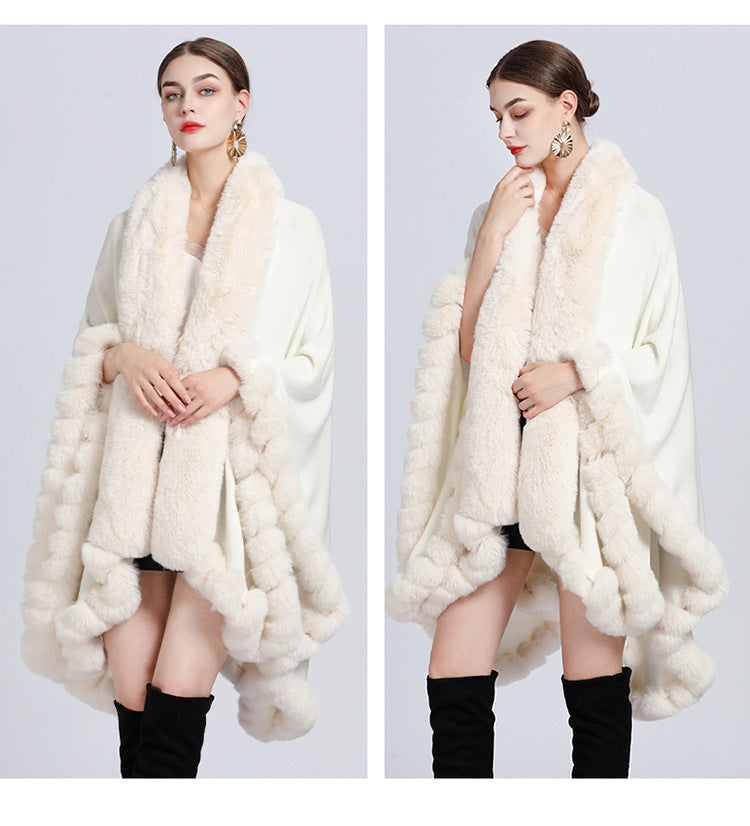 Irregular Oversized Knitted Shawl Cardigan Baggy Coat Angel Wishes